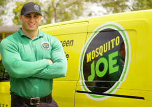 mosquito joe pro in front of van